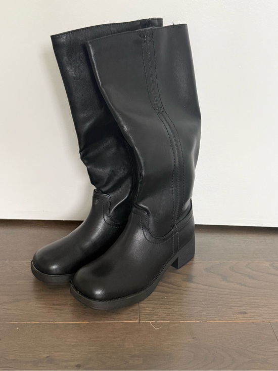 Sugar Shoes - Sugar Black Mid-Calf Heeled Boots